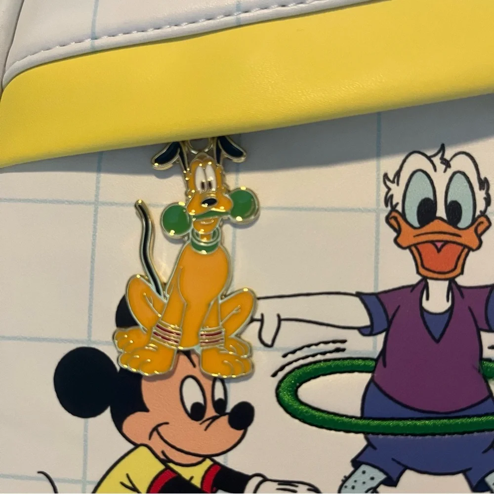 Walt Disney World Mousercise loungefly back pack - Picture 9 of 11